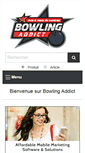 Mobile Screenshot of bowlingaddict.net